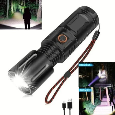 JAPANI LED TORCH LIGHT, 20,000mah Battary WITH POWER BANK(2 বছর গ্যারান্টি)